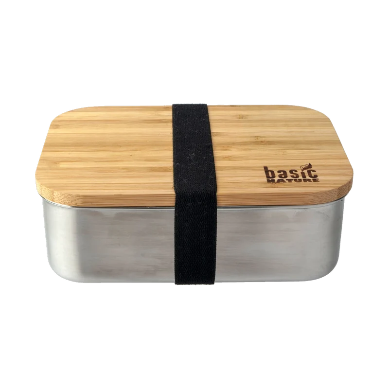 BasicNature Lunchbox Bamboo 1,2l