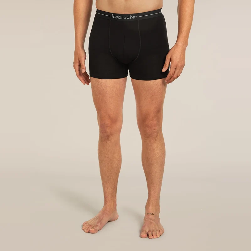 Icebreaker Anatomica Boxers Black