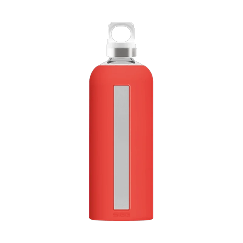 SIGG Glastrinkflasche Star Red