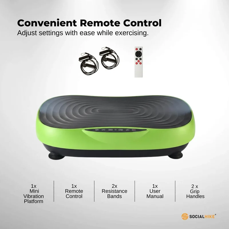 Green Social Hike 55cm 200W Vibration Plate