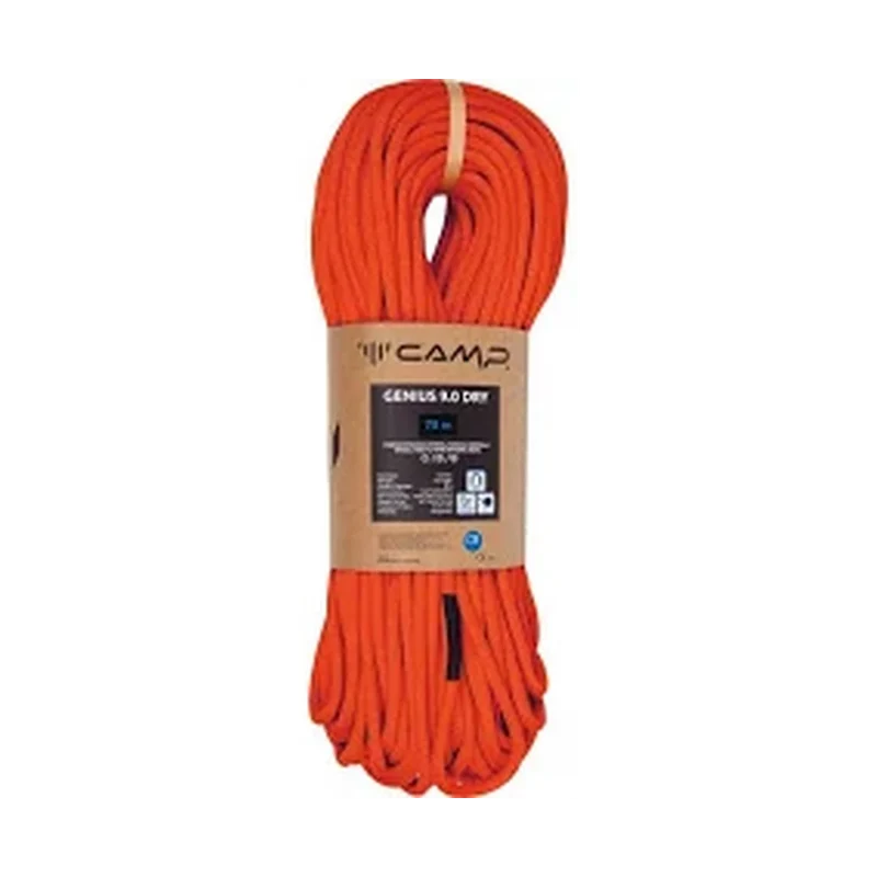 Camp Genius 9.0 mm Dry 60 m, leichtes Performance-Kletterseil für Sport & Alpin