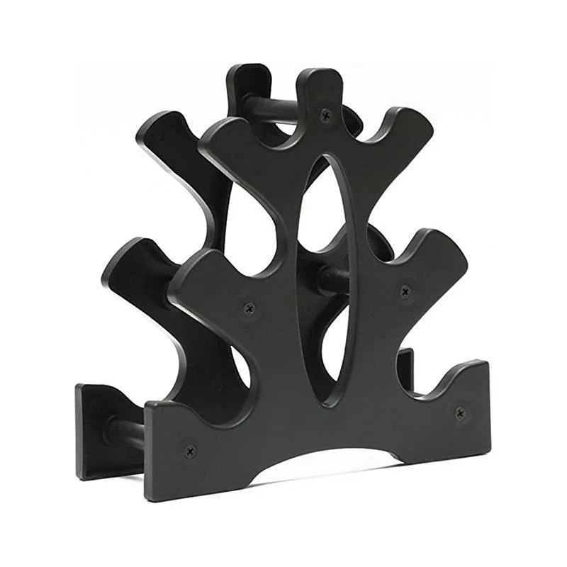 Dumbbell Storage Holder Gym Hand Weight Stand 3-Tier Tree Rack Weights