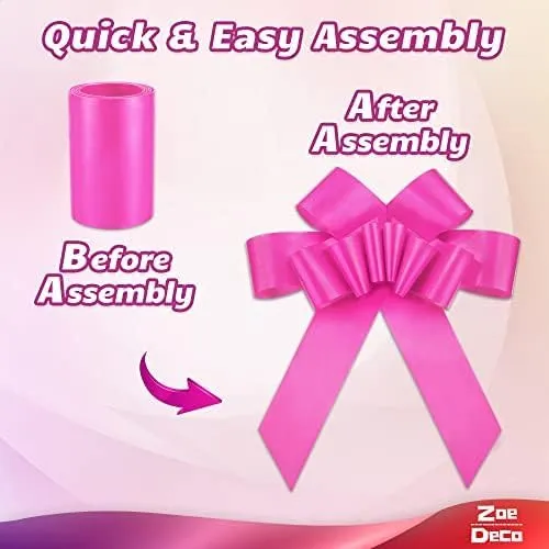 Pink '- Big Car Bow