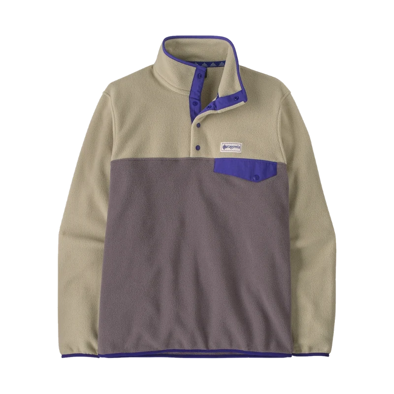Patagonia Lightweight Synchilla Snap-T Pullover May Grey