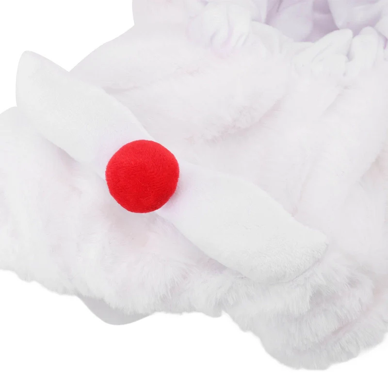 Christmas Helmet Cover Plush Scratch Proof Motorcycle Helmet Hat