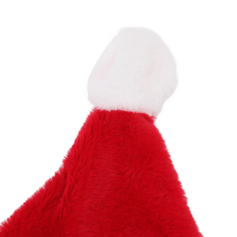 Christmas Helmet Cover Plush Scratch Proof Motorcycle Helmet Hat
