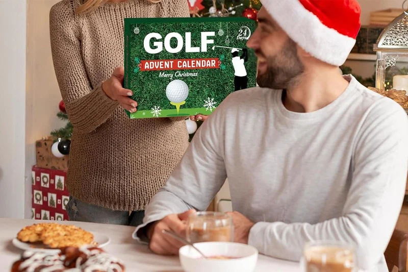 Golf Advent Calendar 2025 for Men Teen Boy 24-Day Christmas Countdown