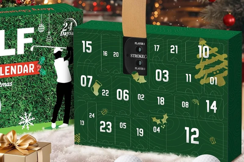 Golf Advent Calendar 2025 for Men Teen Boy 24-Day Christmas Countdown