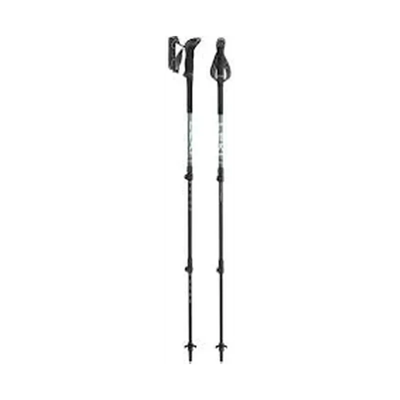 Leki Makalu Lite Black, leichte Trekkingstöcke für Wandern und Bergtouren