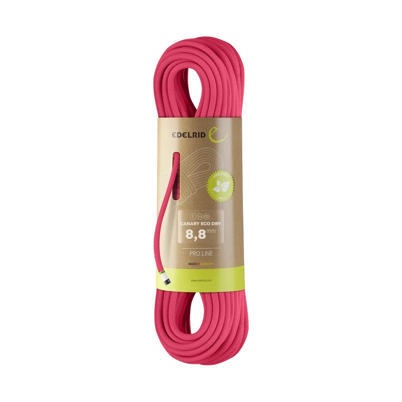 Edelrid Canary Eco Dry 8,8mm 80m Pink