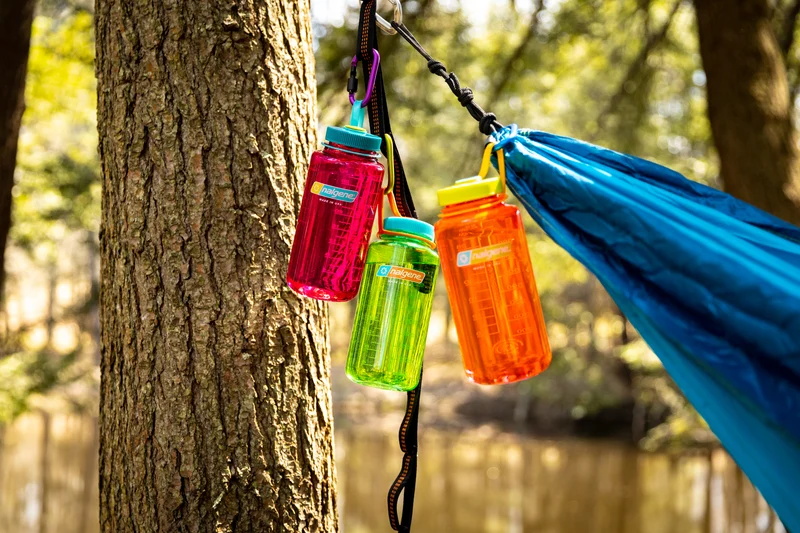 Nalgene Wide Mouth Water Bottle 1L, Olive Sustain