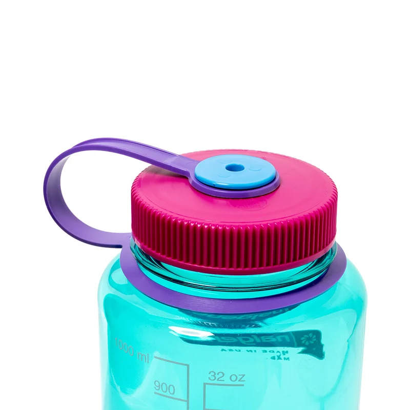 Nalgene Wide Mouth Tritan Water Bottle 1L, Surfer Sustain