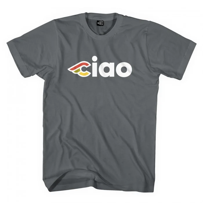 Cinelli Ciao T-Shirt Titanium Grey