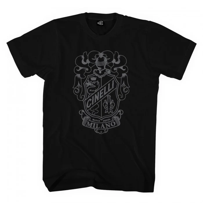 Cinelli Crest Black T-shirt