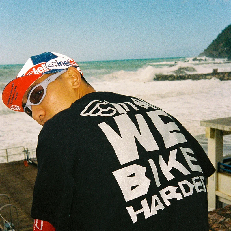 Cinelli 'We Bike Harder' T-Shirt