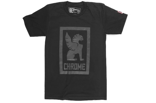 Chrome Lock Tee Black