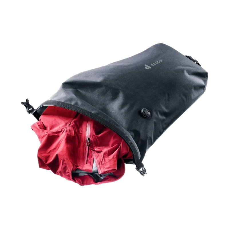 Deuter Cabezon HB 14 Black, robuste Lenkertasche für Bikepacking und Touren