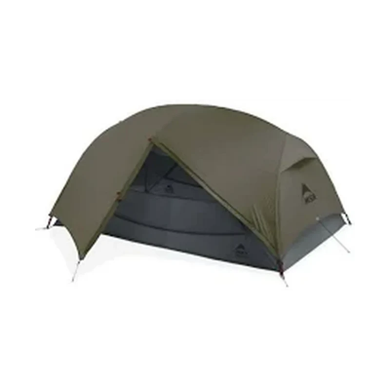 MSR Hubba Hubba LT 2 Green, leichtes 2-Personen-Zelt für Trekking und Touren