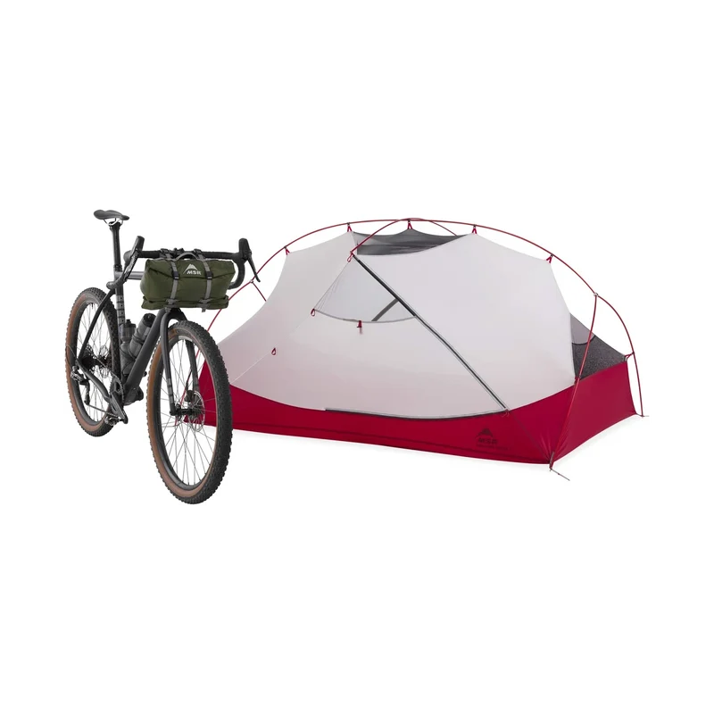 MSR Hubba Hubba Bikepack 2 Green, ultraleichtes 2-Personen-Zelt für Bikepacking