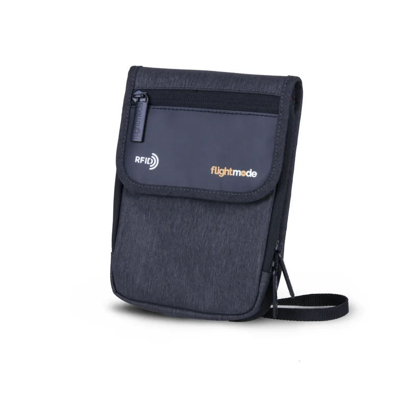 Flightmode RFID Neck Pouch