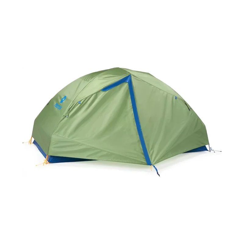 Marmot Tungsten 2P Green, robustes 2-Personen-Zelt für Camping und Trekking