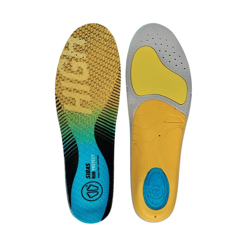Sidas 3Feet Run Protect Insoles High Yellow