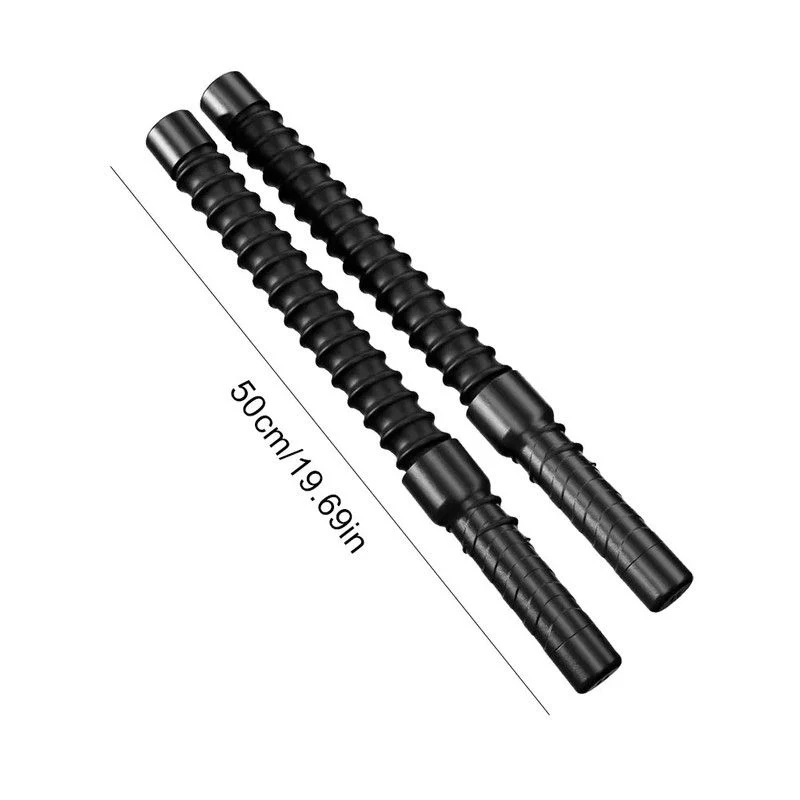 2pc Arm Strength Training Bars Black