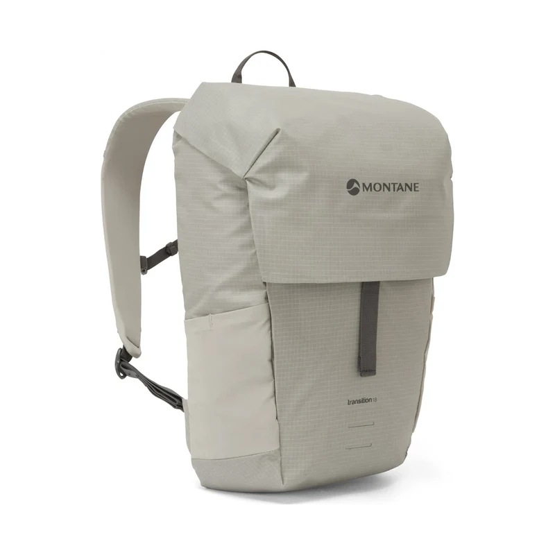Montane Transition Pack Grey, vielseitiger Rucksack für Alltag, Reisen und Outdoor