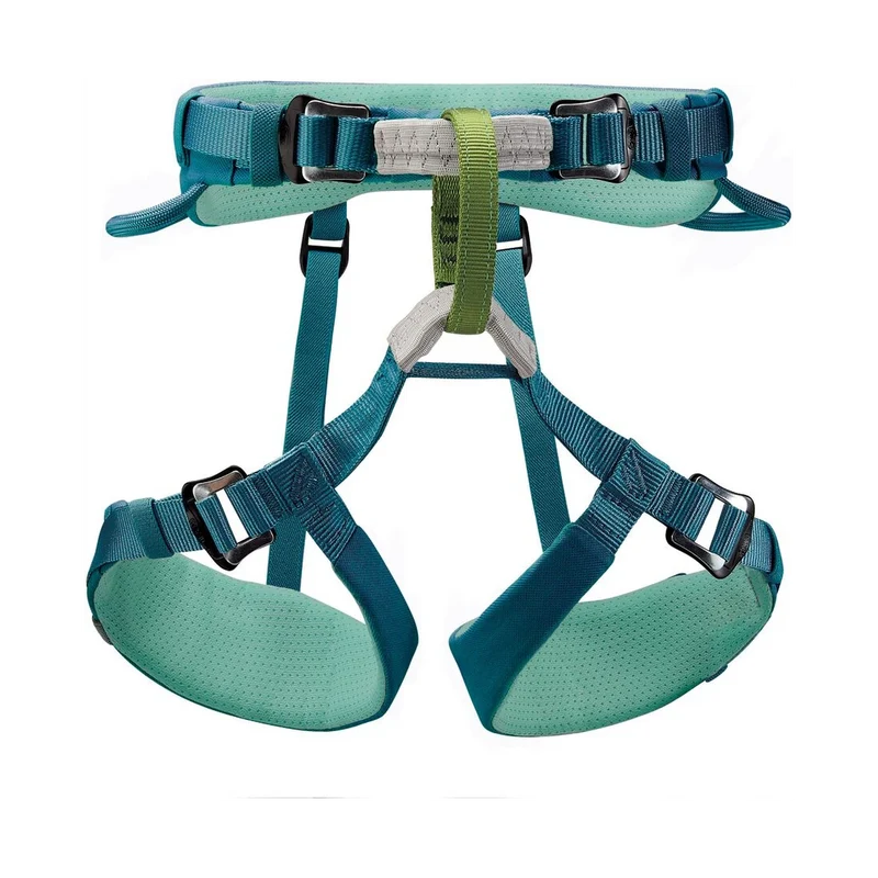 Petzl Macchu Blue, Kinder-Klettergurt für Klettern und Klettersteig
