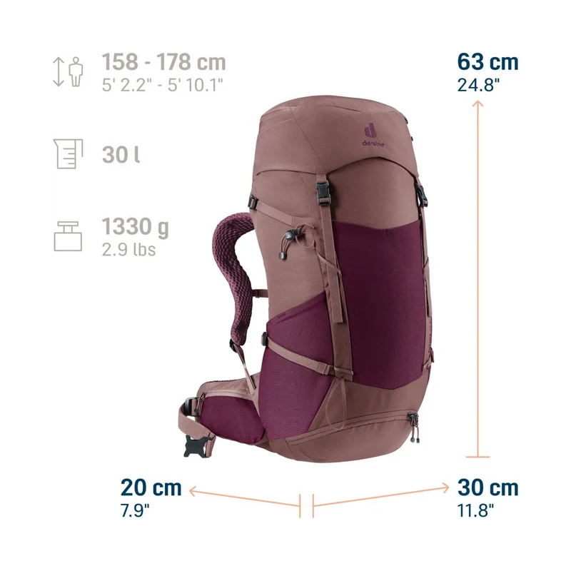 Deuter Futura 30 SL Bordeaux