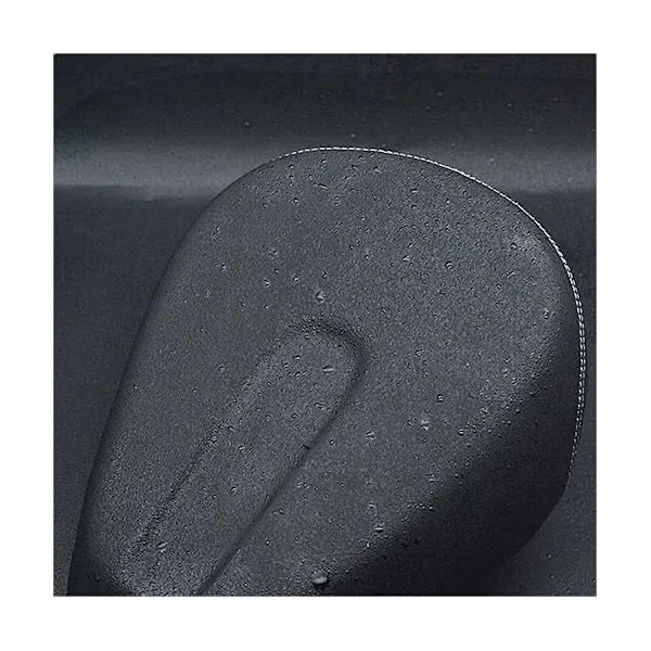 Black Electric Bicycle Saddle Expansion Four Springs Seat Padded
