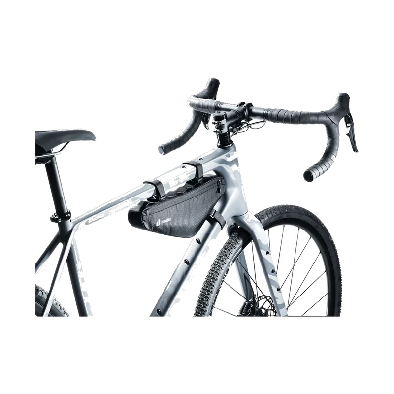 Deuter Triangle Front Bag 1,5 Black, praktische Rahmentasche für Bike-Touren und Alltag