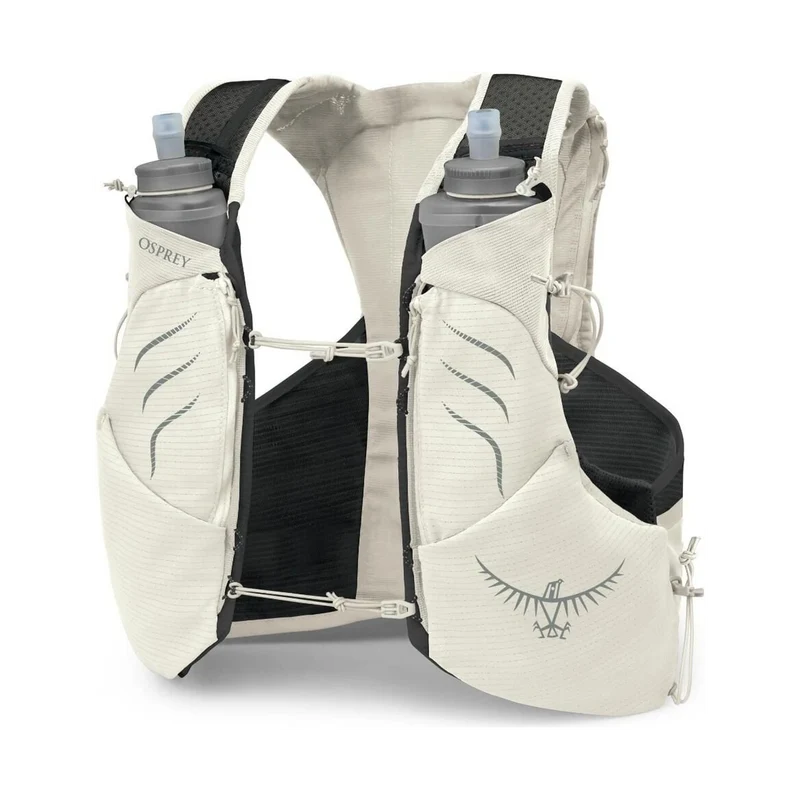 Osprey Duro Pro 10 L White, leichte Laufweste für Trailrunning und lange Distanzen