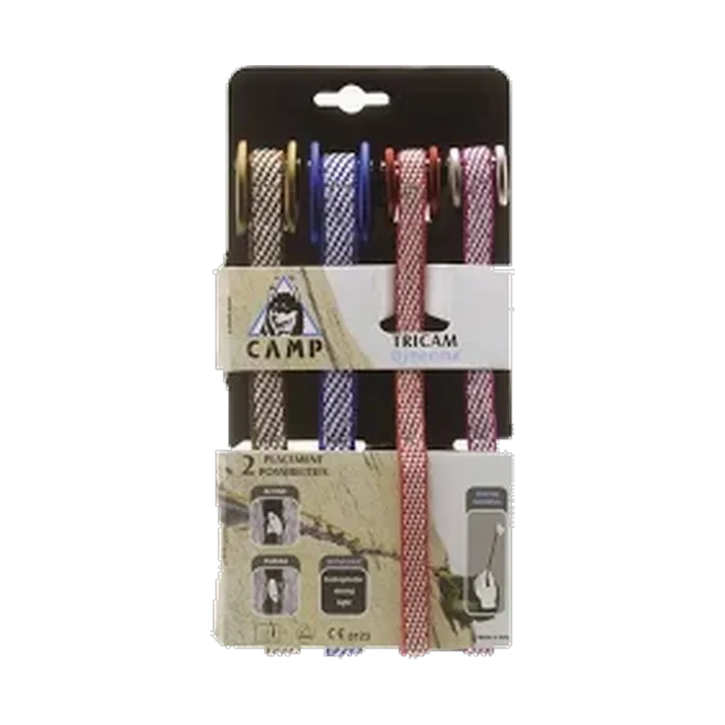 Camp Tricam Set Dyneema, leichtes Klemmgeräte-Set für vielseitige Absicherung
