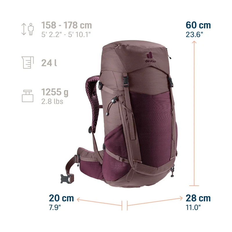 Deuter Futura 24 SL Bordeaux