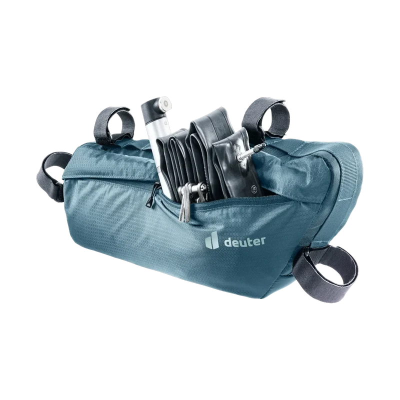 Deuter Mondego FB 6 Blue, praktische Rahmentasche für Bikepacking und Touren