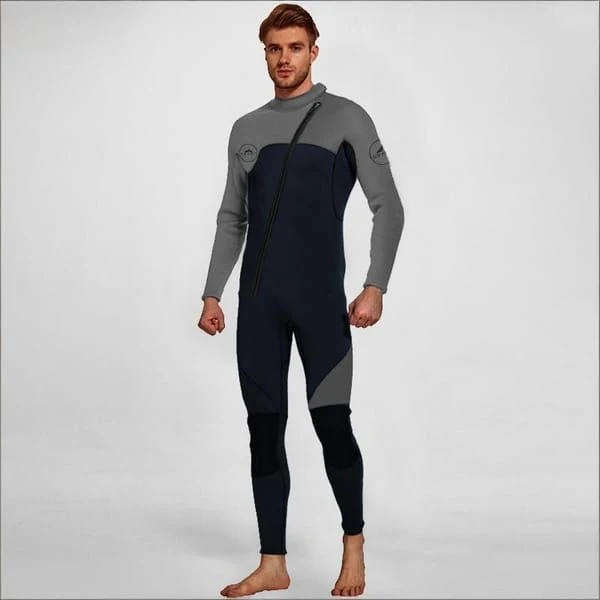 L Purple 3MM Men's Full Wetsuit