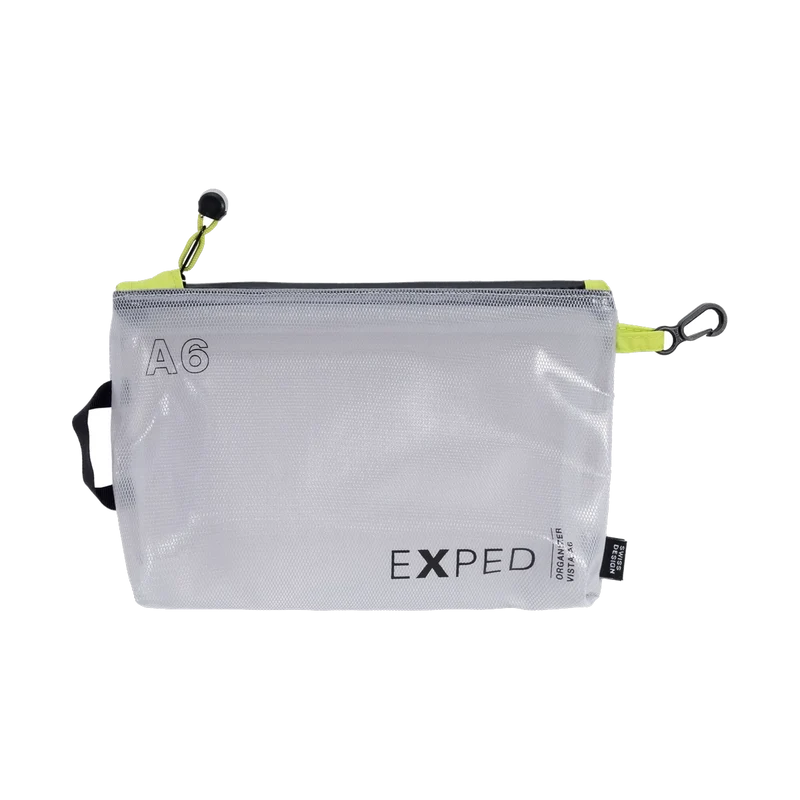 Exped Vista Organizer A6, Transparente Organizer-Tasche für Reisen und Outdoor