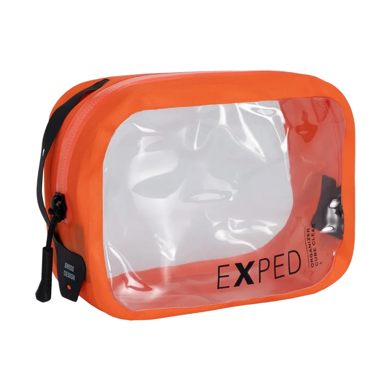 Exped Organizer Cube Clear 1 Orange