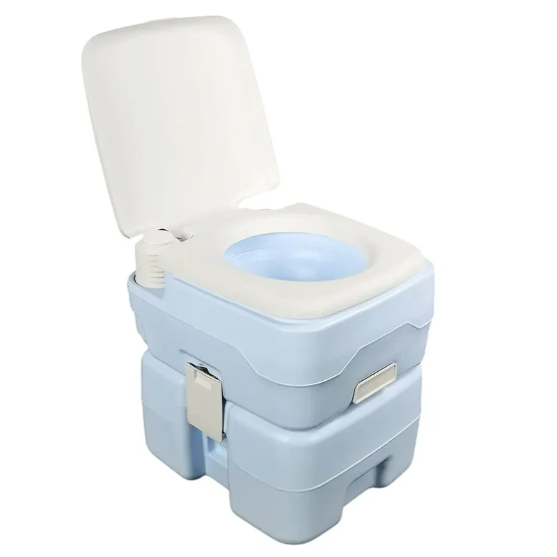 20L Toilet Camping Toilet for Hiking RV Trips Emergency Potty Seat
