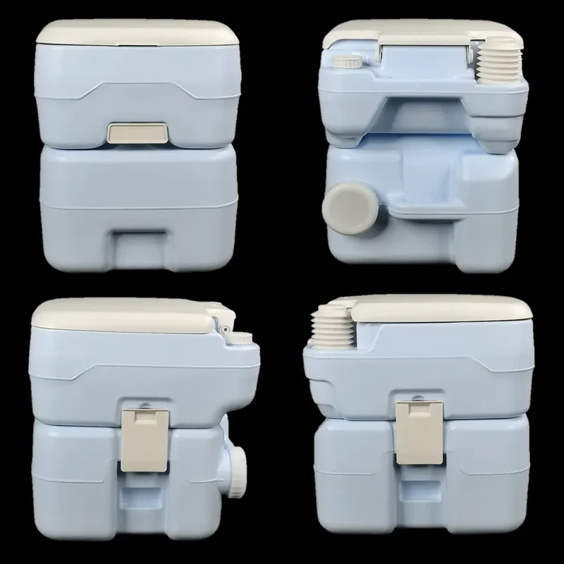 20L Toilet Camping Toilet for Hiking RV Trips Emergency Potty Seat