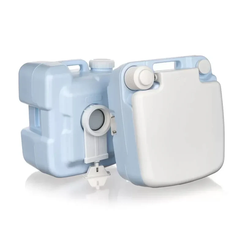 20L Toilet Camping Toilet for Hiking RV Trips Emergency Potty Seat