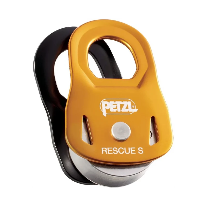 Petzl Rescue S, hochfester Umlenk- und Rettungskarabiner für Seiltechnik