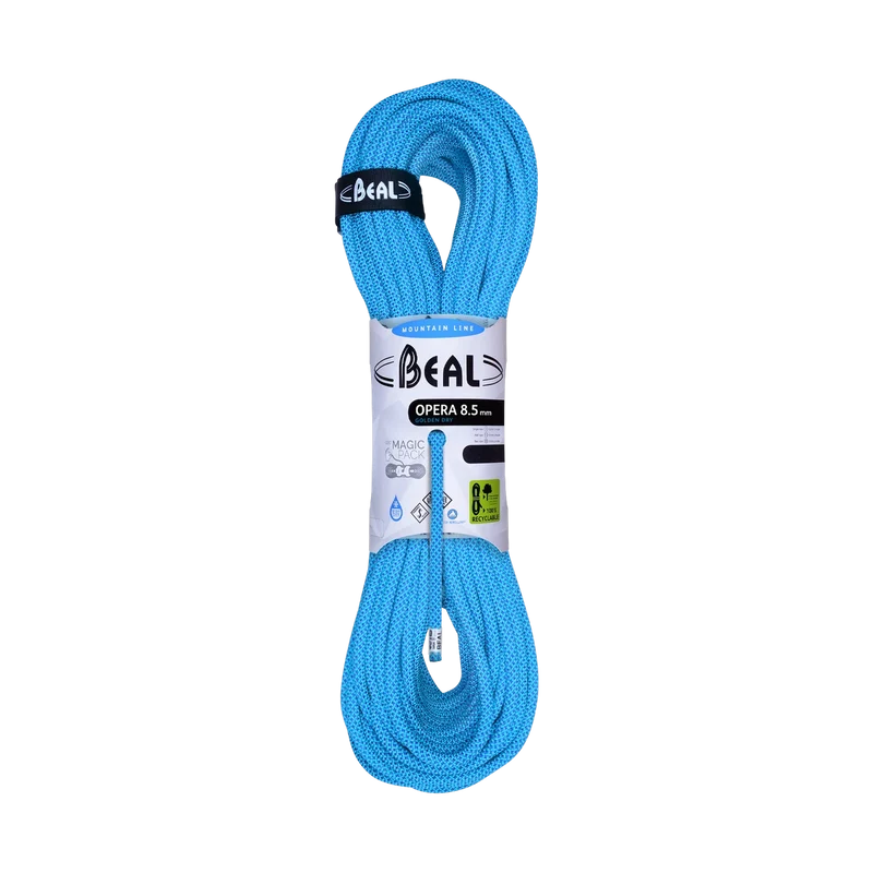 Beal Opera 8,5 mm 40 m, ultraleichtes High-End Kletterseil für Alpinisten