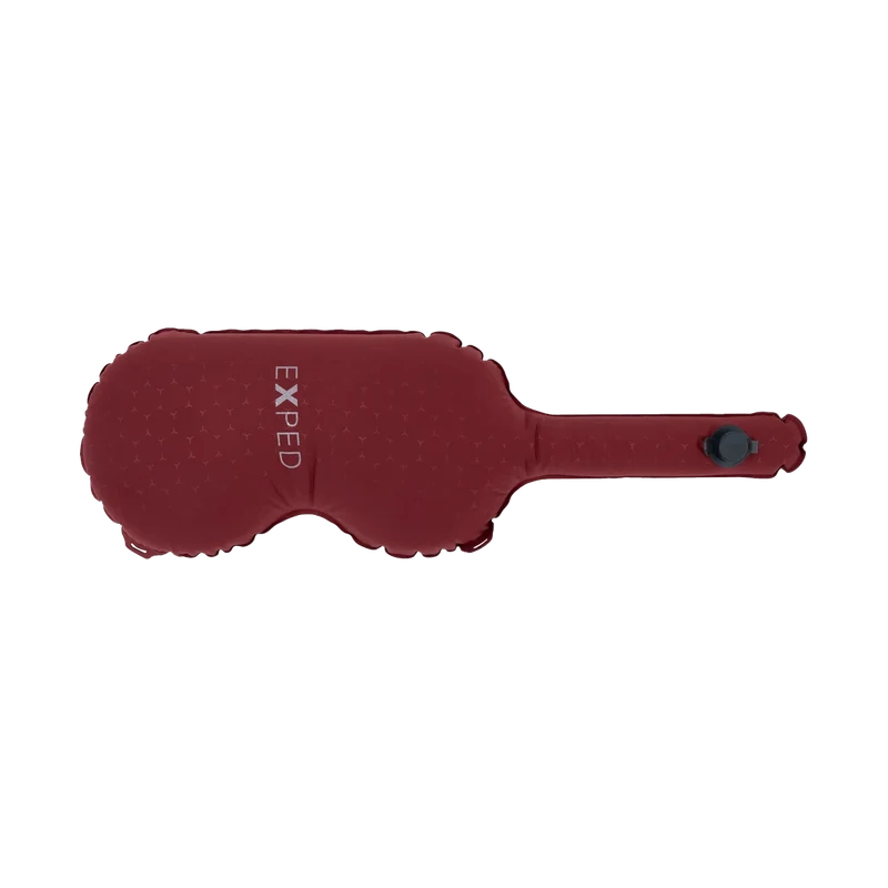 Exped Pillow Pump Red, Kissen und Pumpe in einem für Outdoor und Camping