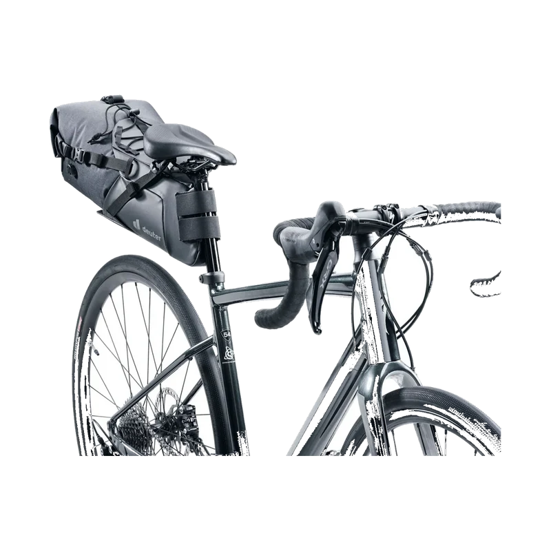 Deuter Cabezon SB 16 Black, robuste Satteltasche für Bikepacking und Touren