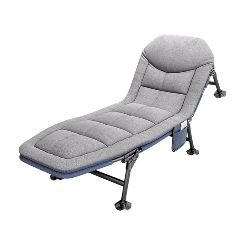 Folding Bed Single Model Dark Grey