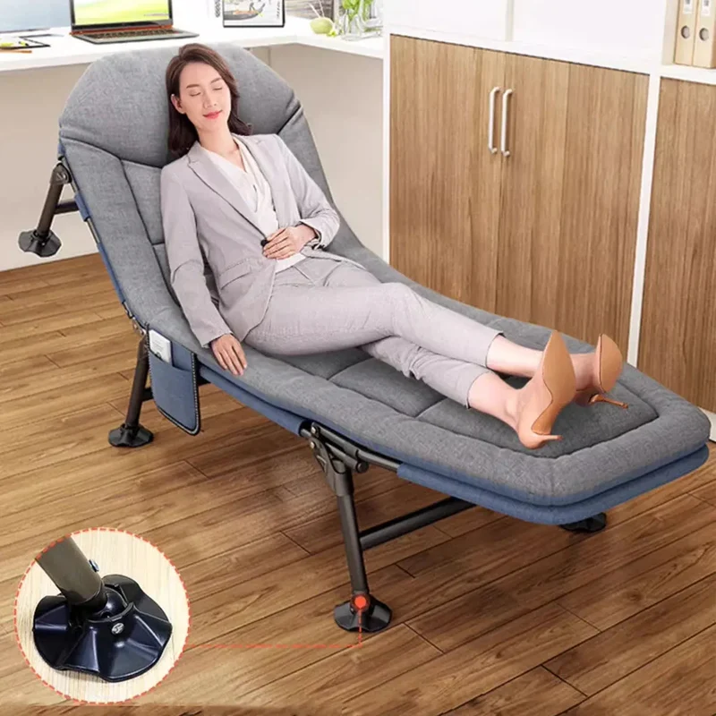 Folding Bed Single Model Dark Grey
