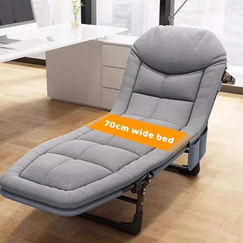 Folding Bed Single Model Dark Grey