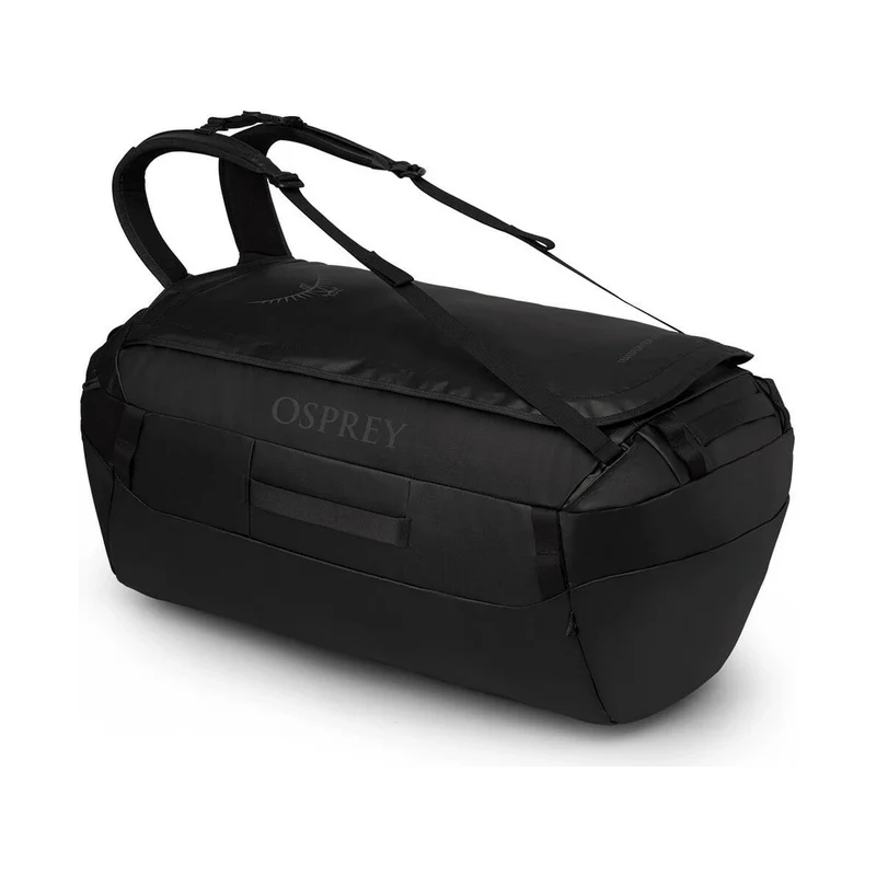 Osprey Transporter Duffel 95 Black, robuste Reisetasche für Outdoor und Expedition